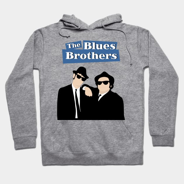 Blues Brothers Hoodie by valentinahramov